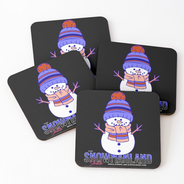 Item preview, Firefighter Snowman Santa designed and sold by Taans-Creation.