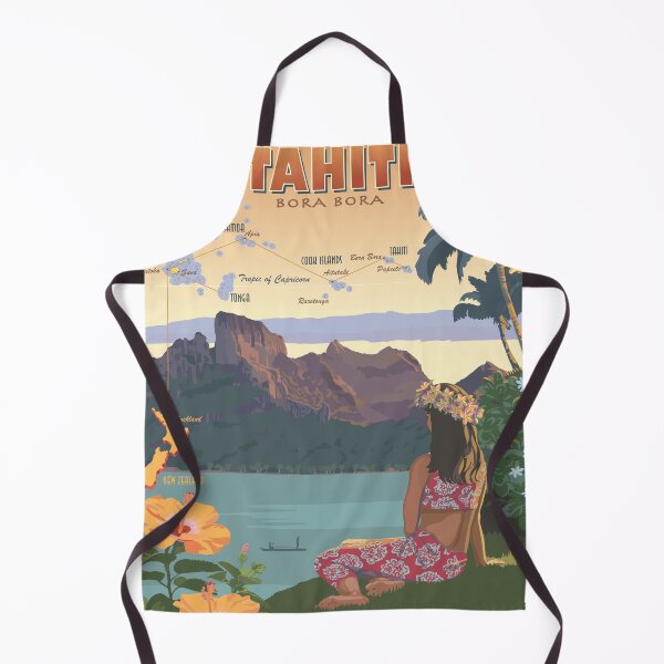 Item preview, Tahiti - The Coral Route  designed and sold by contourcreative.
