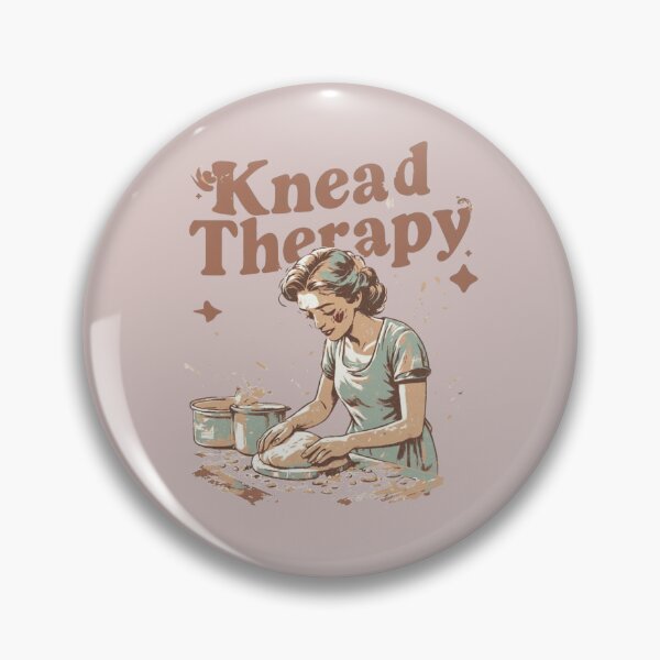 Item preview, Knead Therapy – Perfect for Sourdough Bakers designed and sold by PureInkMerch.