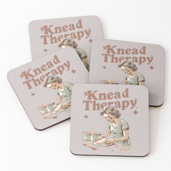 Item preview, Knead Therapy – Perfect for Sourdough Bakers designed and sold by PureInkMerch.