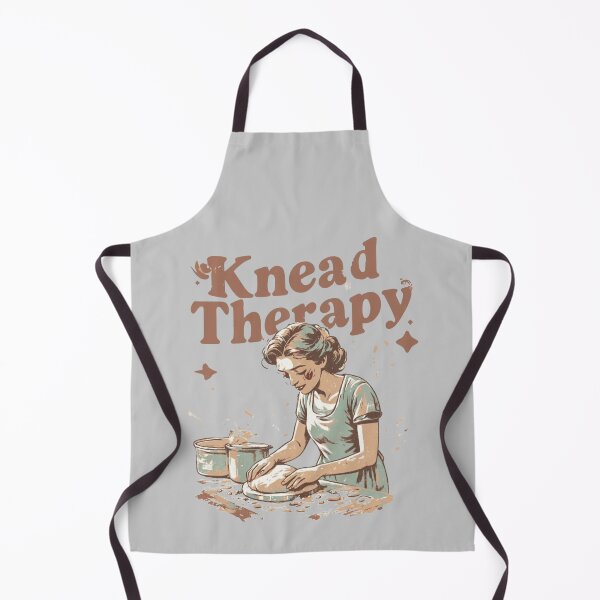 Item preview, Knead Therapy – Perfect for Sourdough Bakers designed and sold by PureInkMerch.