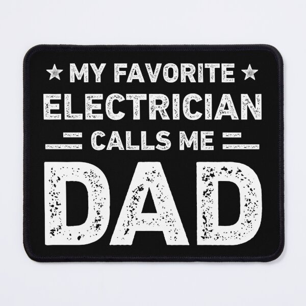 Item preview, My Favorite Electrician Calls Me Dad Vintage Electrician designed and sold by RareBunny.