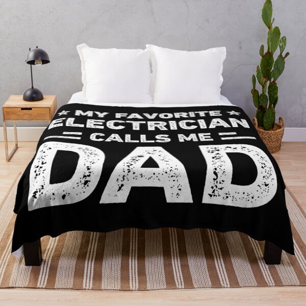 Item preview, My Favorite Electrician Calls Me Dad Vintage Electrician designed and sold by RareBunny.