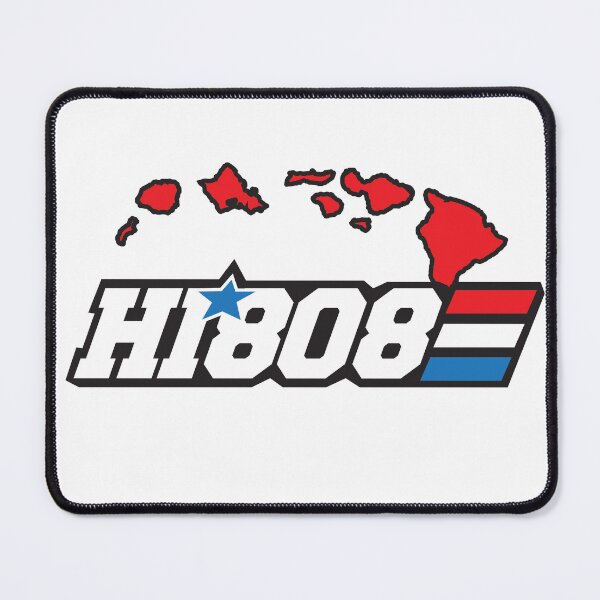 Item preview, Hawaii 808 Aloha State Retro 80s designed and sold by alohagiftbox.