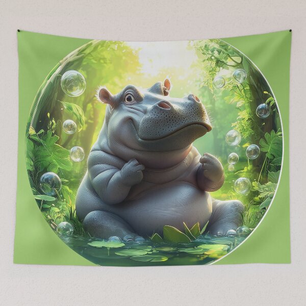 Item preview, Happy Hippo designed and sold by silp159.