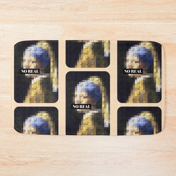 Item preview, NO REAL..<<PARODY_ Girl with a Pearl earring, Johannes Vermeer 1665>> designed and sold by Pronoian-Space.