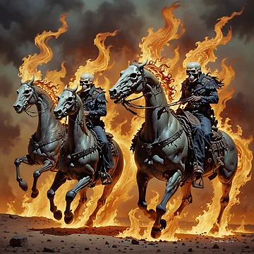Artwork thumbnail, Ghost Riders by David Blair Studios