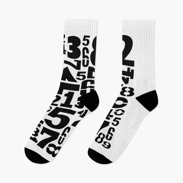 Item preview, Numbers in Black & White designed and sold by ViaARTfactory.