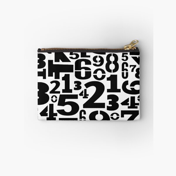 Item preview, Numbers in Black & White designed and sold by ViaARTfactory.