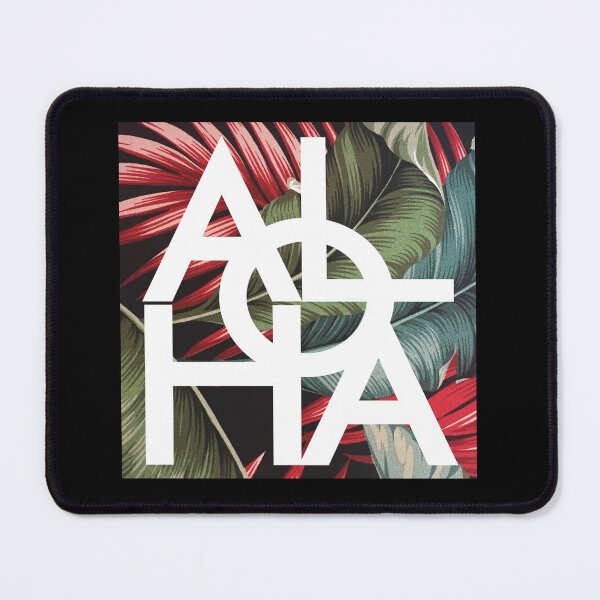Item preview, Hawaii Aloha Modern Print Island Design designed and sold by alohagiftbox.