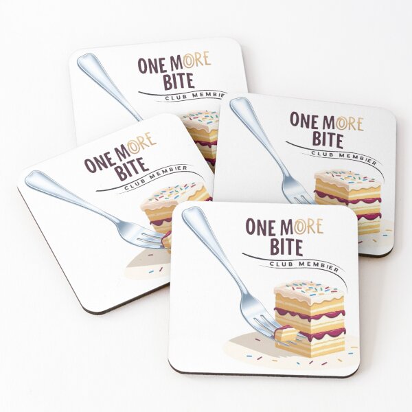Item preview, Official Member One More Bite Club Funny Foodie Diet Humor Shirt designed and sold by cirereyes.