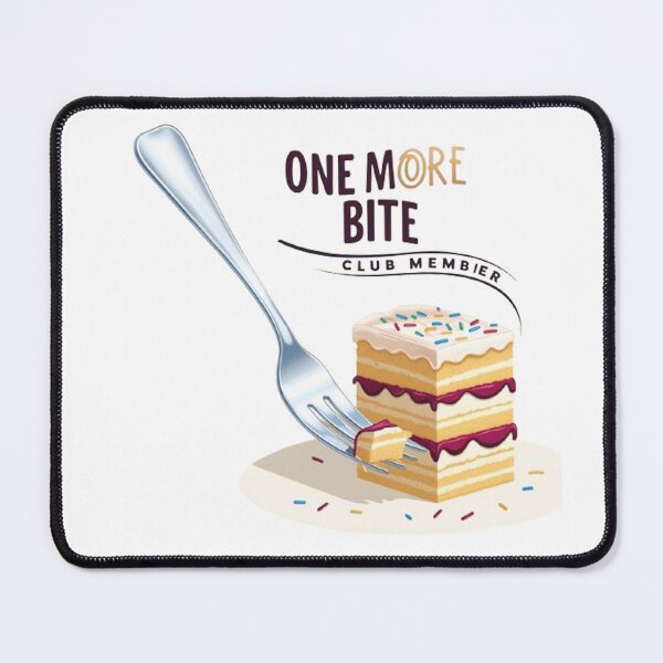 Item preview, Official Member One More Bite Club Funny Foodie Diet Humor Shirt designed and sold by cirereyes.