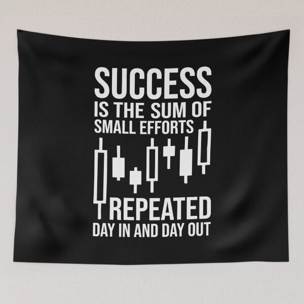 Item preview, Success is the Sum of Small Efforts - Forex Trading Motivational designed and sold by chantastical.