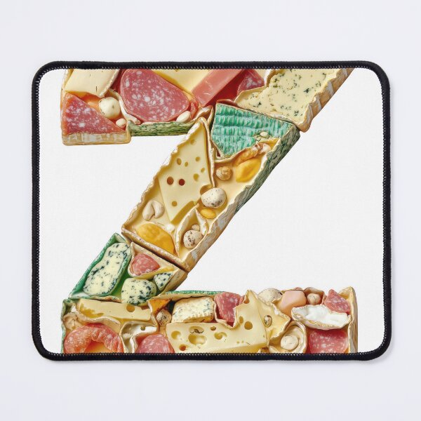 Item preview, Uppercase letter V font in Cheddar cheese style designed and sold by Jasava Shop.