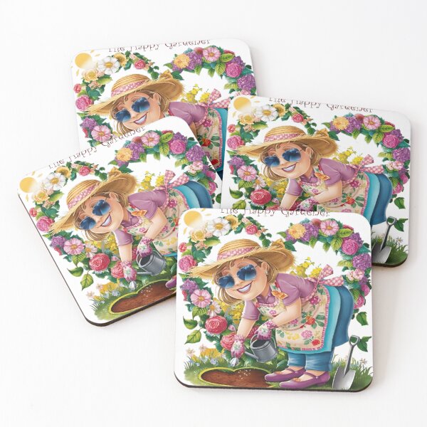 Item preview, The Happy Gardener designed and sold by likbatonboot.