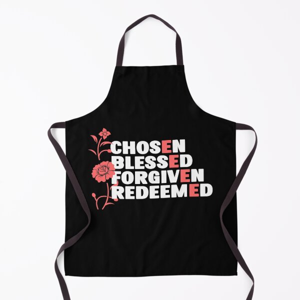 Item preview, Chosen Blessed Forgiven Redeemed designed and sold by Sunnyhova.
