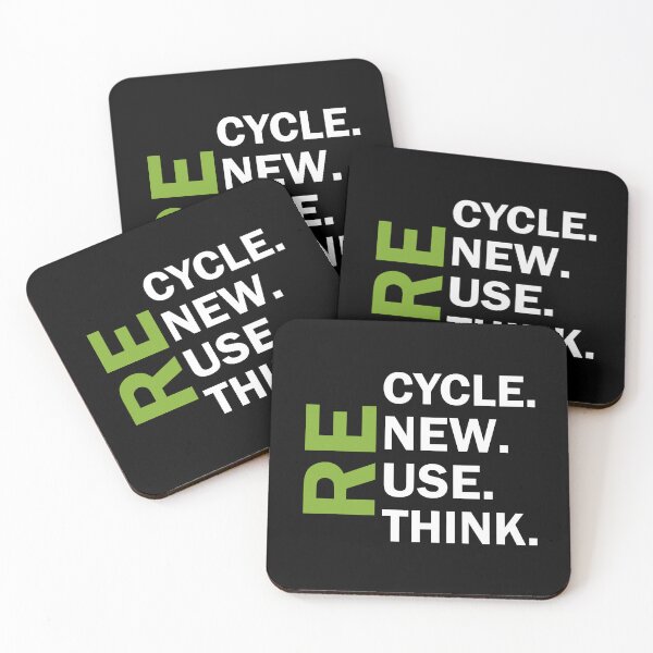 Item preview, Earth Day Environmental Activism, Recycle Reuse Renew Rethink designed and sold by Rami Khalifah.