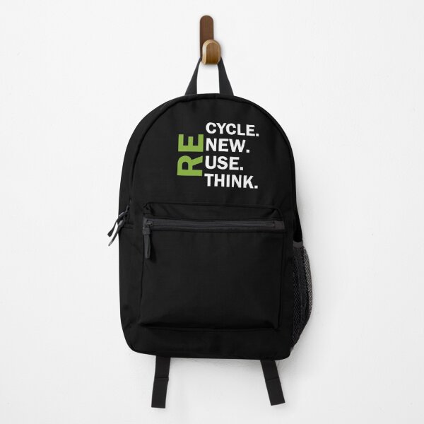 Item preview, Earth Day Environmental Activism, Recycle Reuse Renew Rethink designed and sold by Rami Khalifah.