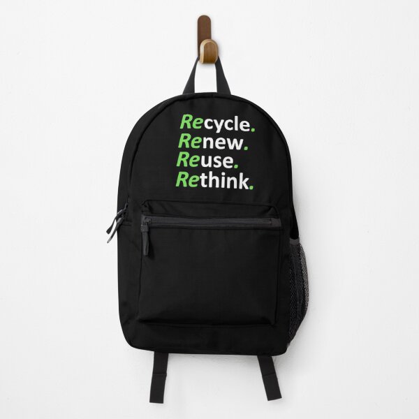 Item preview, Earth Day Environmental Activism, Recycle Reuse Renew Rethink designed and sold by Rami Khalifah.