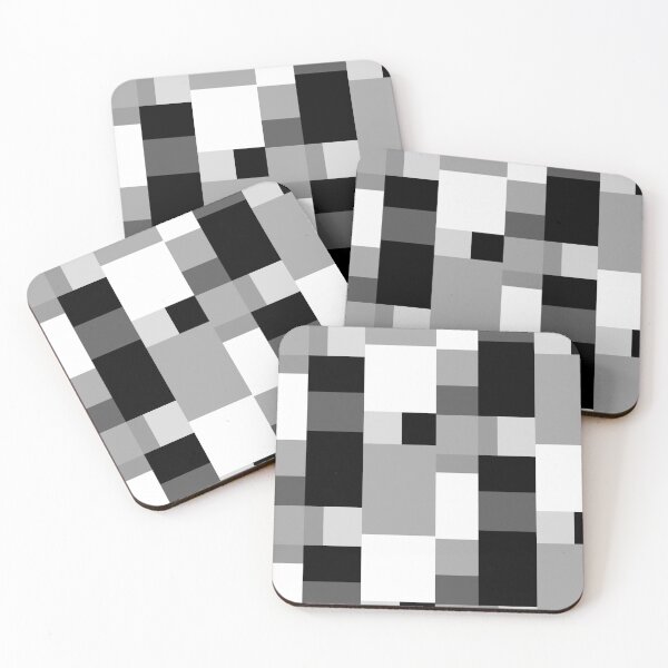 Item preview, Black White and Gray Blocks designed and sold by J-Money Creative Designs.