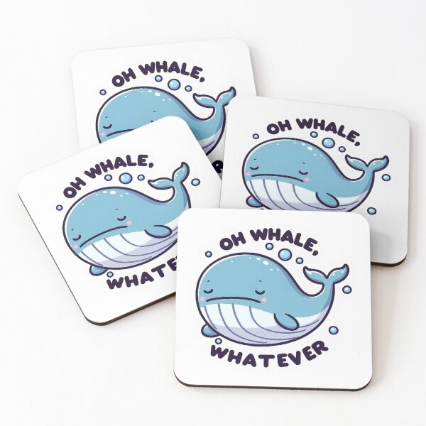 Item preview, Oh whale Whatever designed and sold by TheArtOfRanda.