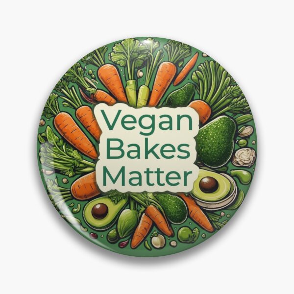 Item preview, Vegan Bakes Matter - Funny Vegan Baking for Bakers designed and sold by PureInkMerch.