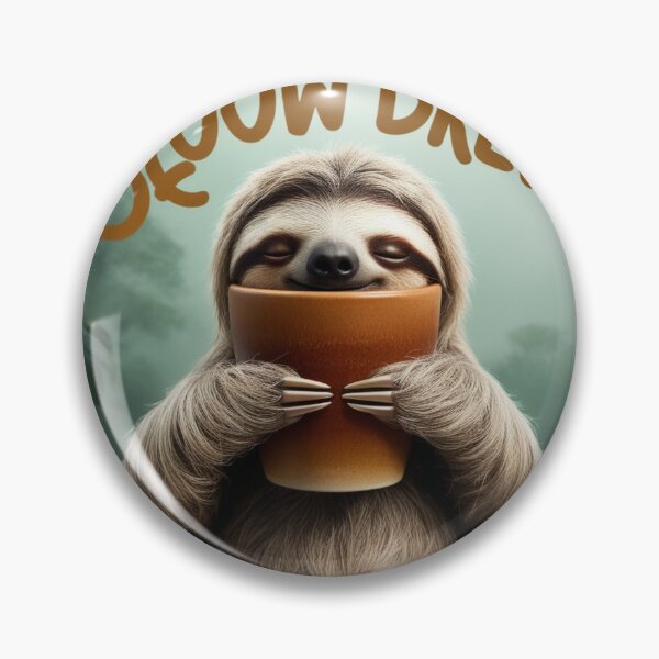 Item preview, Sloth holding cup designed and sold by Karthiapis.