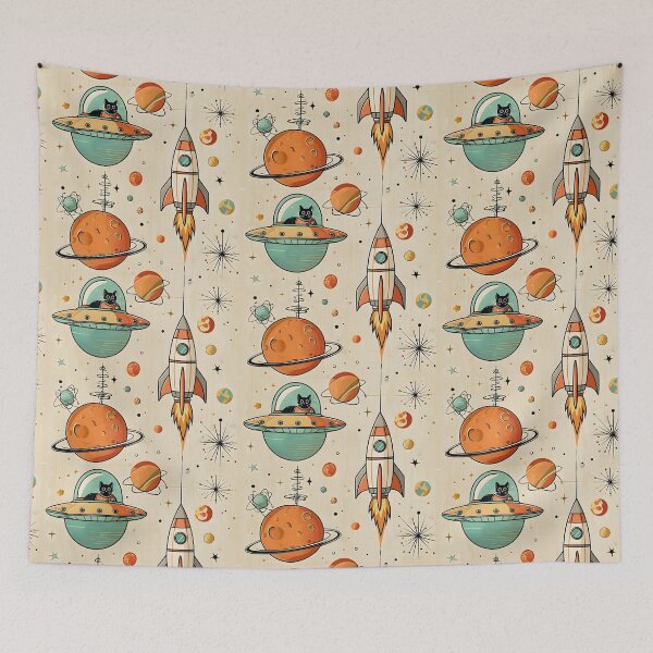 Item preview, WHIMSICAL SPACE PATTERN designed and sold by WendyMaree.
