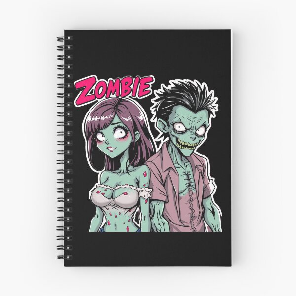 Item preview, Zombie Couple Watch your Back designed and sold by KnottyToons.