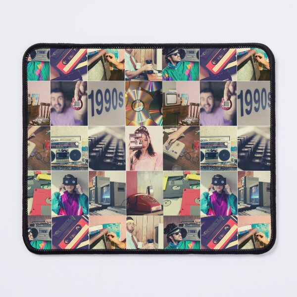 Item preview, The 90s Photos Collage designed and sold by ColorfulPrints.