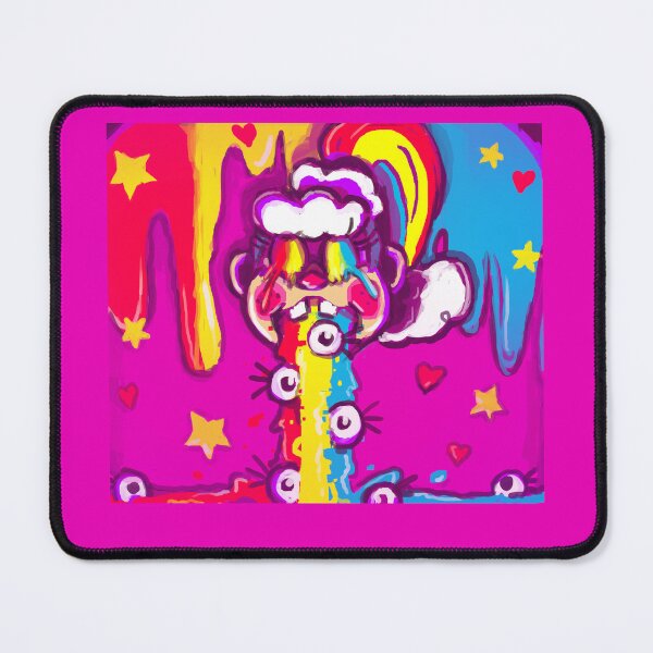 Item preview, "Rainbow Vomit" Rainbow Pauling Chica's Magic Rainbow Rendered sketch FNAF WORLD designed and sold by henwardhyckle.