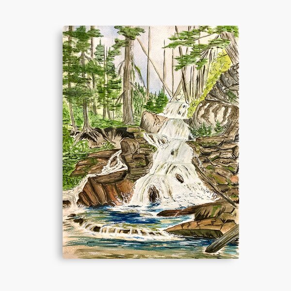 Item preview, Double Falls designed and sold by Plain Elicia Jane.