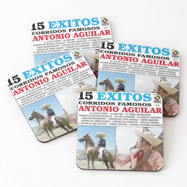 Item preview, Antonio Aguilar - 15 Éxitos Corridos Famosos album 1989 designed and sold by MitchellTVV.
