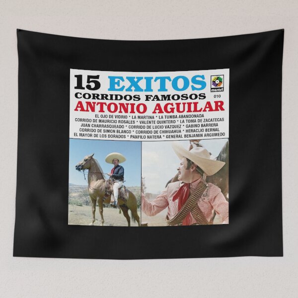 Item preview, Antonio Aguilar - 15 Éxitos Corridos Famosos album 1989 designed and sold by MitchellTVV.