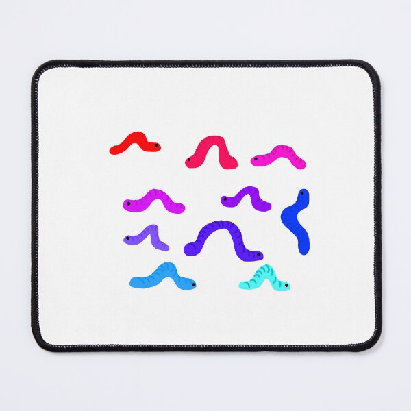 Item preview, Colorful Worms designed and sold by datcowboyskelli.