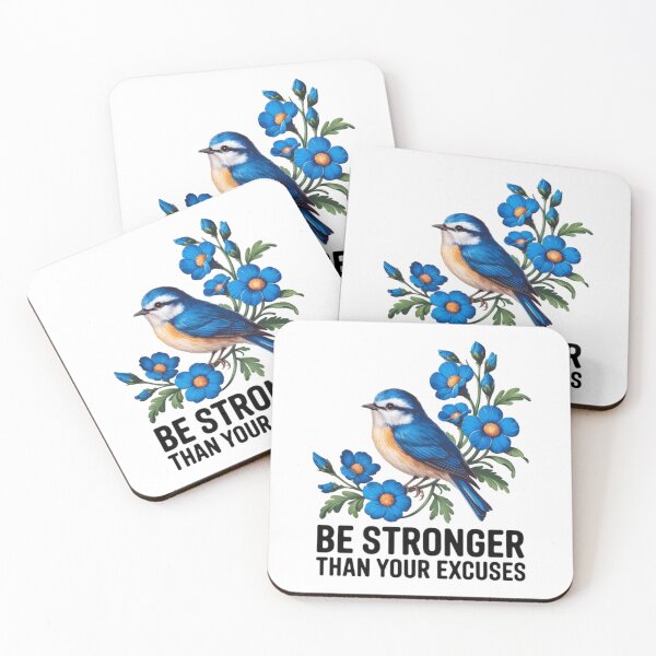 Item preview, Be stronger than your excuses 02 designed and sold by nimmitrends.