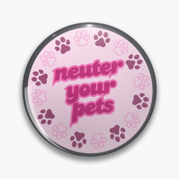 Item preview, Neuter Your Pets (Pink) designed and sold by kylie-kd.