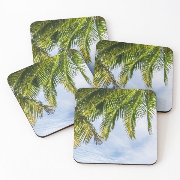 Item preview, Palm Fronds and Blue Sky designed and sold by Tim McGuire Fine Art.