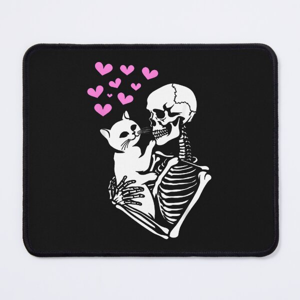 Item preview, Skeleton Holding Cat Cute Kitty Lover Funny Halloween T-Shirt designed and sold by vsropatn.