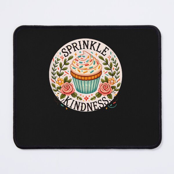 Item preview, Sprinkle Kindness Cupcake Illustration T-Shirt designed and sold by vsropatn.