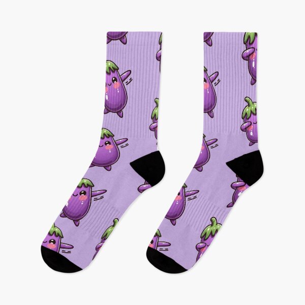 Item preview, Dabbing Eggplant Kawaii Style Fruit Gay Eggplant Dab Funny Gift for Teenager Kid Who Eggplants designed and sold by Gay-Koala.