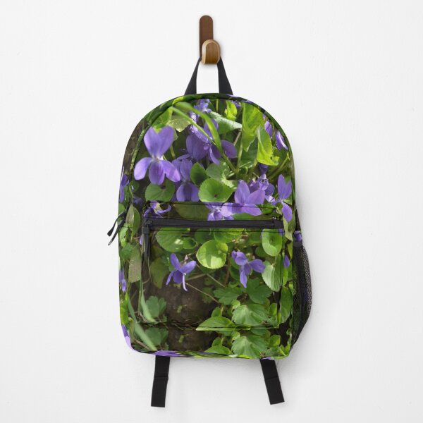 Item preview, Wild Violets - Purple Flowers and Green Leaves designed and sold by Lily Rose Doodle.