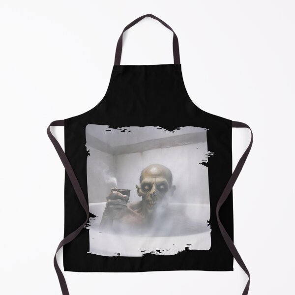 Item preview, Zombie Relaxing in a Sauna with Coffee designed and sold by Hungry-Murphy.