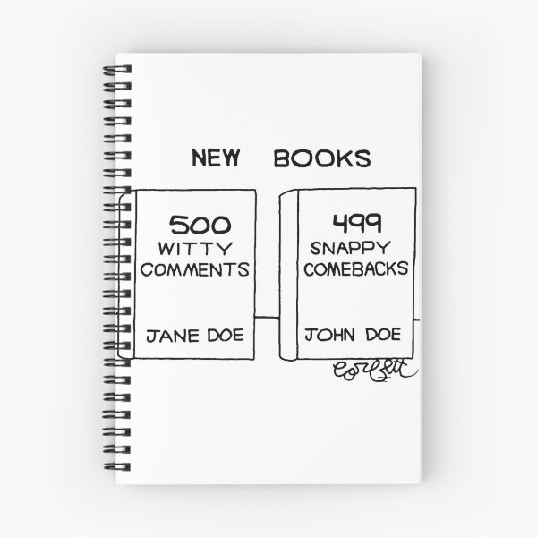 Item preview,  BOOKS:500 Witty Comments vs 499 Snappy Comebacks designed and sold by Jack Corbett.