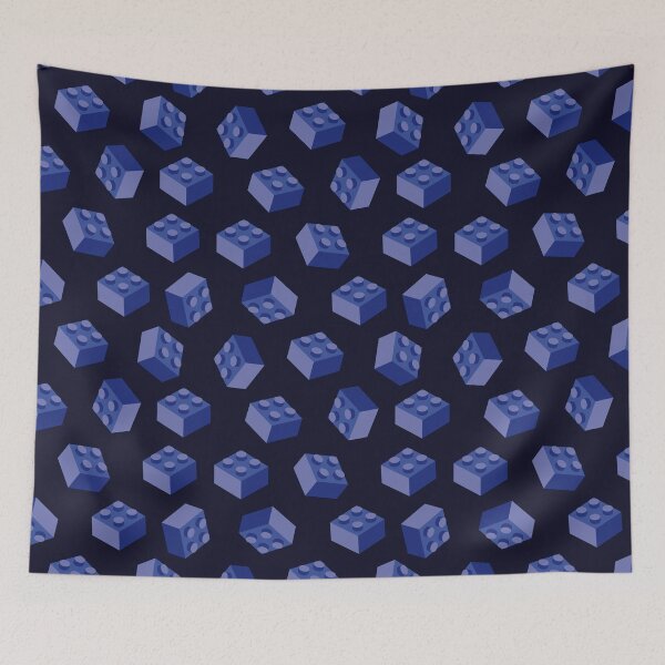 Item preview, Building Block Pattern Toy Bricks Seamless Pattern Design designed and sold by Gamify Store.