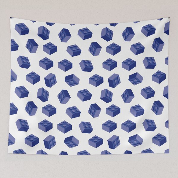 Item preview, Building Block Pattern Toy Bricks Seamless Pattern Design designed and sold by Gamify Store.