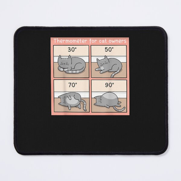 Item preview, Thermometer For Cat Owners Funny Design T-Shirt designed and sold by vsropatn.