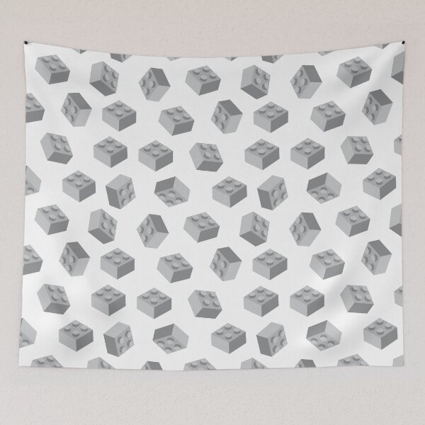 Item preview, Building Block Pattern Toy Bricks Seamless Pattern Design designed and sold by Gamify Store.