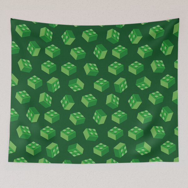 Item preview, Building Block Pattern Toy Bricks Seamless Pattern Design designed and sold by Gamify Store.