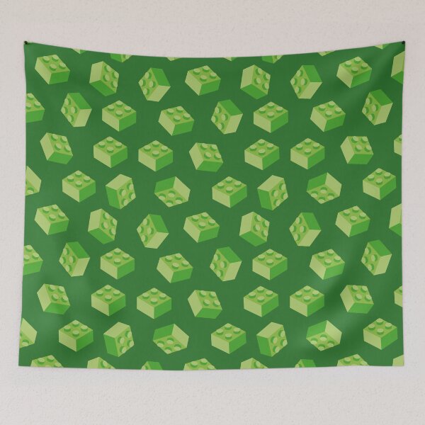 Item preview, Building Block Pattern Toy Bricks Seamless Pattern Design designed and sold by Gamify Store.